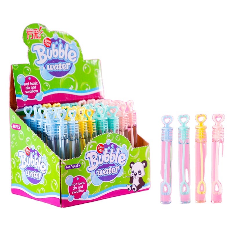 مجموعة من 48 قطعة من ألعاب فقاعات الماء - عصي فقاعات ملونة لمتعة الأطفال في الهواء الطلق - Image 1